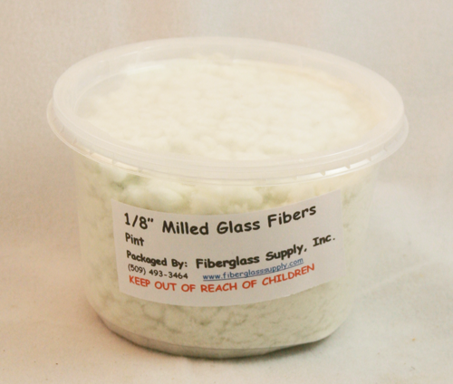 Pint, 1/8"" Milled Glass