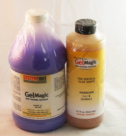 System Three 1230K44 Tan Silvertip GelMagic Kit, 3 Quart Bottle