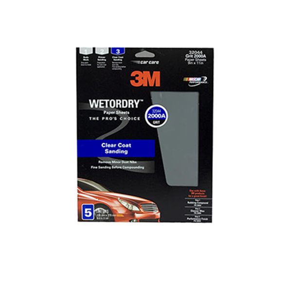 500 Grit 3M Imperial Wet/Dry Sandpaper 9x11 Sheets