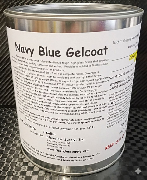 Navy Blue Gelcoat Gallon