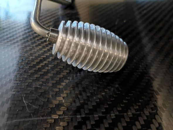 1in Dia.  X  1 1/2" Long W/2" Radius Bubble Roller