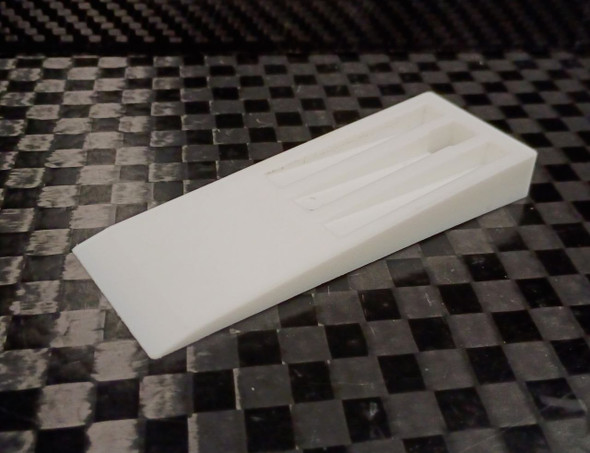 4in X 1 1/4in Standard White Demolding Wedge