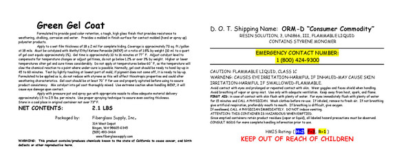Green Gelcoat Quart