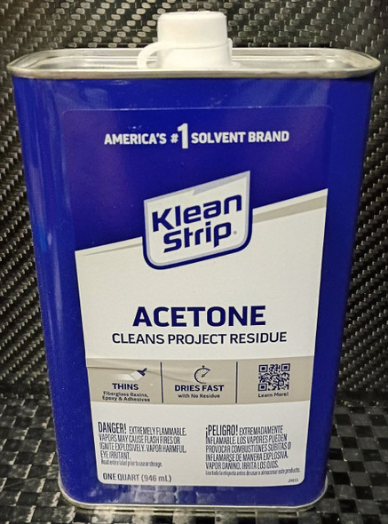 Quart Can, Acetone