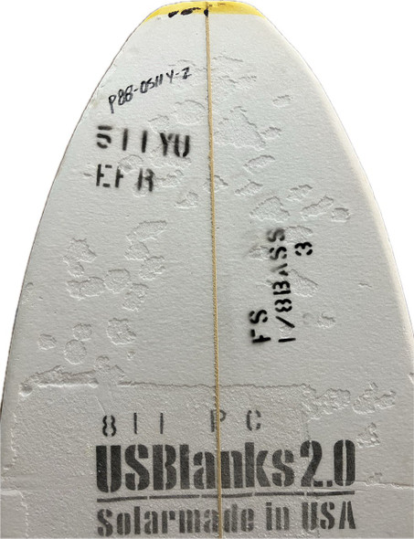 ショートボード 5'5, 19-3/4, 2-13/32 Surf - Shortboard Blanks - Page 1 - Fiberglass Supply