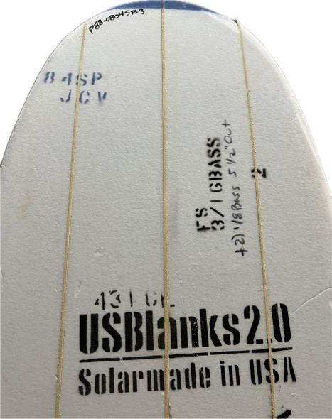 USブランクス(ロングボード用)10'2\"B US BLANKS | MWEB