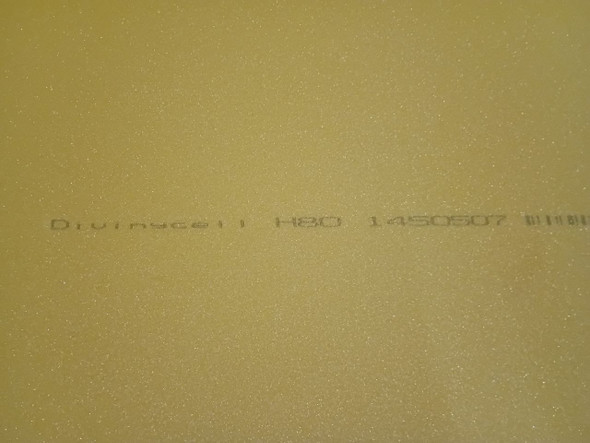 Sheet 5/8", H-80 Divinycell Plain Sheet