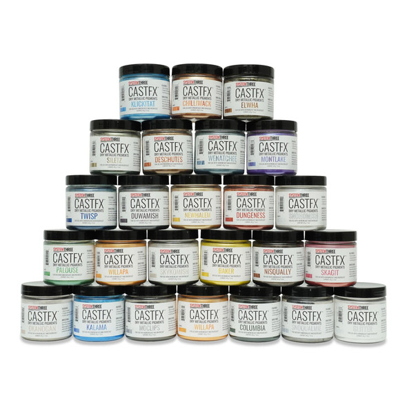 System Three Dry Metallic Pigment