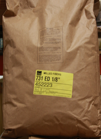 EPOXY WORLD Fiberglass Milled Fibers Additive - 1 Quart For Strong Putties & Composites