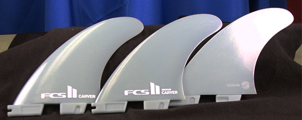 FCS II Carver Medium Tri Fin Set
