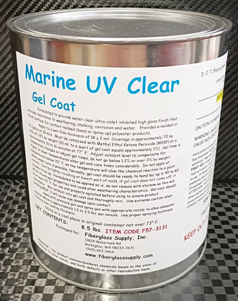 Gallon  Clear Gel Coat