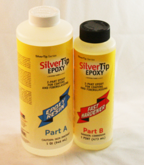 (F)1.5 Quart Kit Silvertip Laminating Epoxy Kit Fiberglass Supply