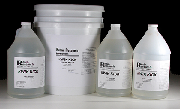 7.5 Gallon Resin Research Kwick Kick Epoxy Kit