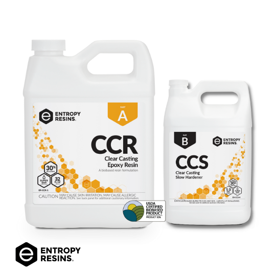 Entropy Epoxy Kits CCR with CCS Slow Hardener