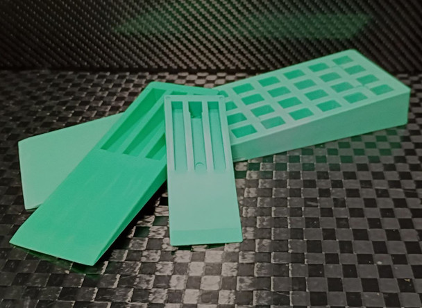 10in X  3 1/8in HD Green Demolding Wedge