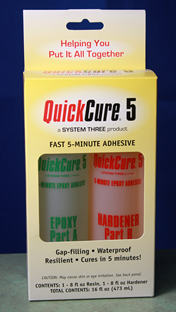 Pint Kit, Quick Cure 5 minute Epoxy