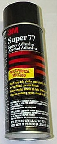 3M Super 77 Spray Adhesive, 24oz