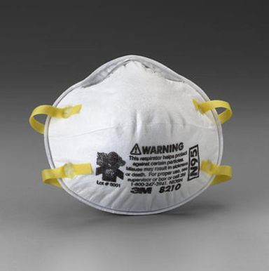3M 8210 N95 Dust Mask - Fiberglass Supply