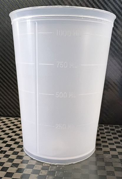 1000cc  Graduated HD Polypropylene Measuring Cup