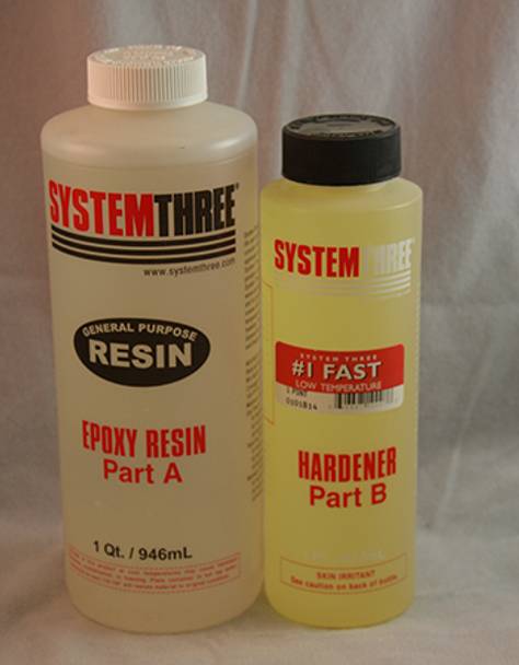 3 Pint Kit #1, System Three Epoxy Fast
