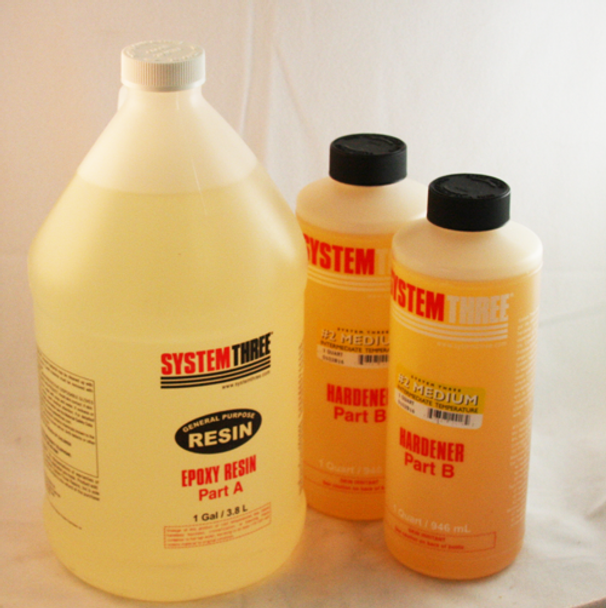 1 1/2 Gallon Kit #2, System Three Epoxy Medium