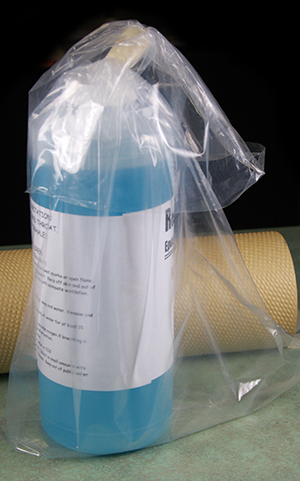 2mil 9"x18" Poly Bags, sleeve of 100 bags