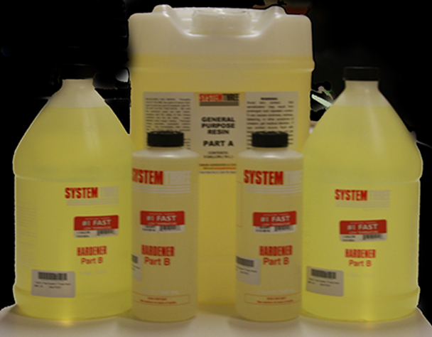7 1/2 Gallon Kit #1, System Three Epoxy  Fast