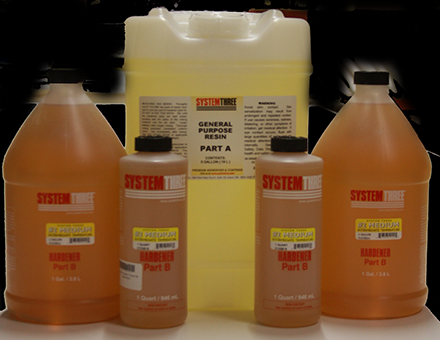 7 1/2 Gallon Kit #2, System Three Epoxy Medium