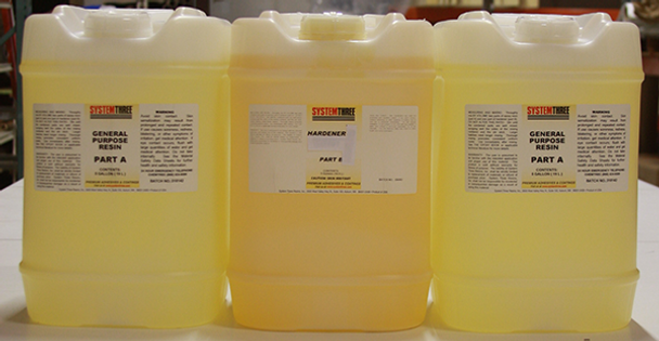 15 Gallon Kit #1, System Three Epoxy Fast