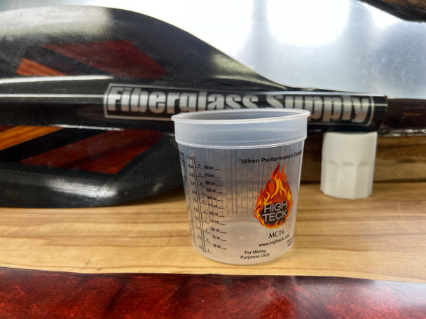 1 Pint Plastic Mixing Cup w/ Graduations