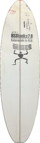 7'1"EA US Blanks, Red, 3/16" Darkwood, -1/4N +1/4T24 Rocker