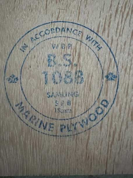 18mm 4' x 8' HYDROTEK, BS1088 plywood, 13-ply