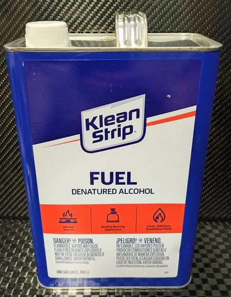 Gallon Can, Denatured Alcohol (H)