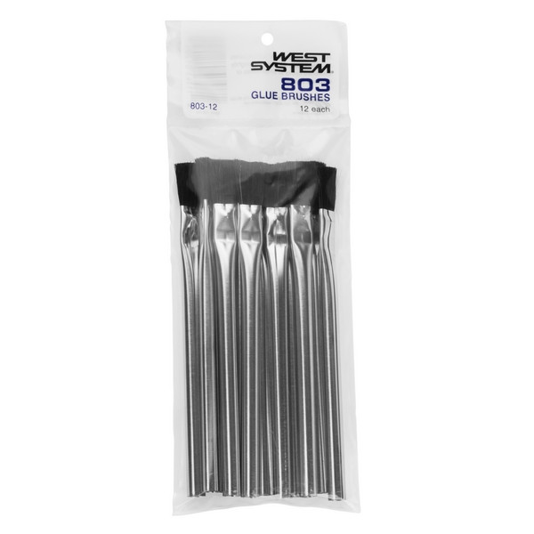 WEST SYSTEM® Glue Brushes, 12 Pack