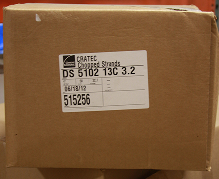 50 lb. Box, 1/8" Chopped Strand