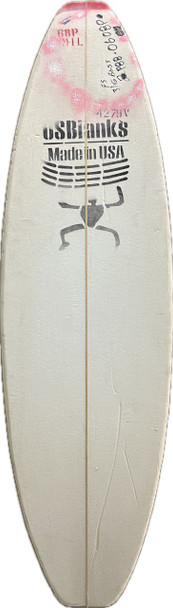 6'8"P US Blanks, Red, 3/16" Basswood, Natural Rocker