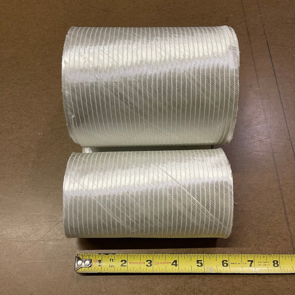 17oz Double Bias Fiberglass Tape 6" wide