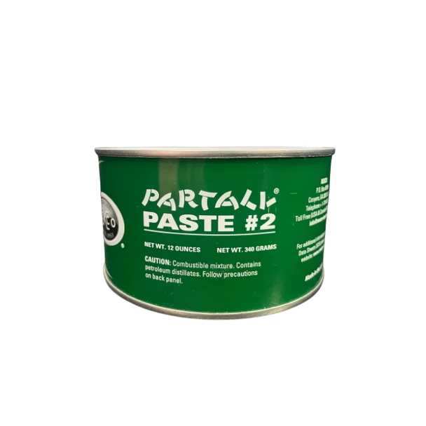 12oz Tin Partall #2 Green Wax