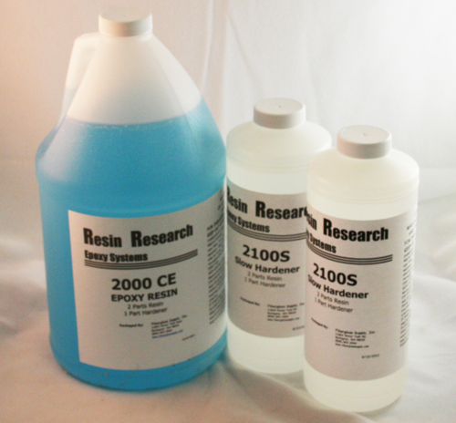 Resin Research 3 Quart Kit 2000CE Epoxy with Fast Hardener