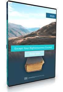 Veith - 929: Except Your Righteousness Exceed (DVD) Veith - 929: Except Your Righteousness Exceed (DVD)