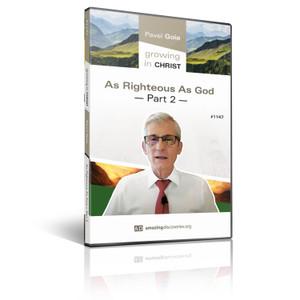 Goia - 1147: As Righteous as God Part 2 | Growing in Christ (DVD) Goia - 1147: As Righteous as God Part 2 | Growing in Christ (DVD)