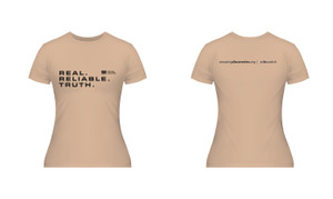 Real Reliable Truth T-shirt Female (Dusty Rose) Real Reliable Truth T-shirt Female (Dusty Rose)