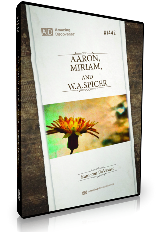 DeVasher - 1442: Aaron, Miriam, and W. A. Spicer (DVD)