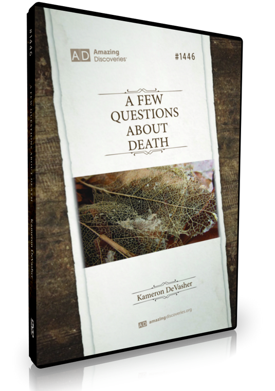 DeVasher - 1446: A Few Questions About Death (DVD)