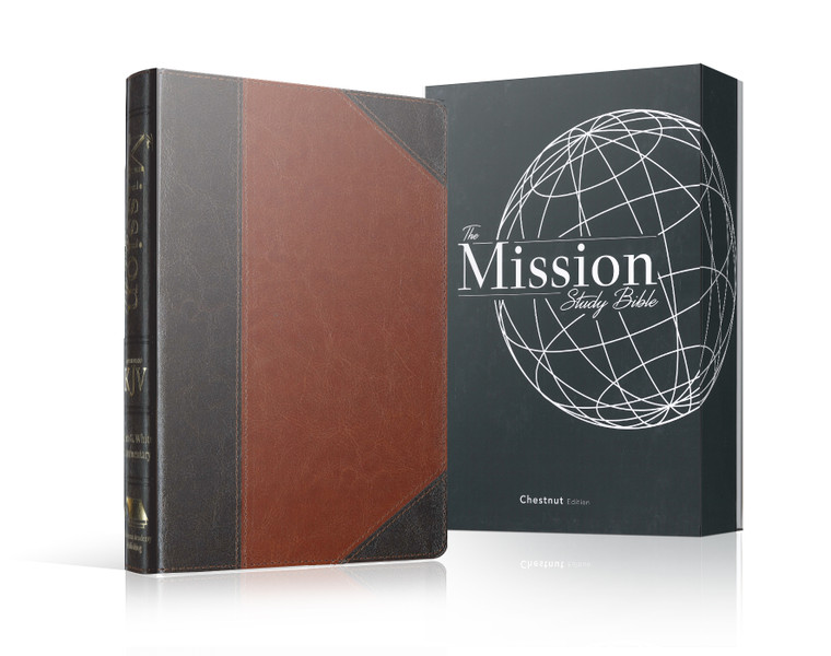 KJV Bible - The Mission Study Bible (Chestnut)