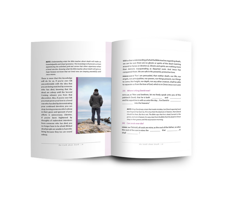 AD Booklet: The Truth about Death (Study Guide) 8.5 x 11