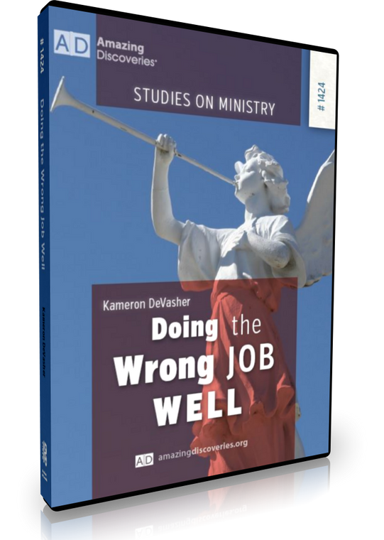 DeVasher - 1424: Doing the Wrong Job Well | Studies on Ministry (DVD)