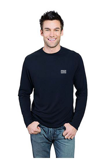 Male T-Shirt - AD - Moss Green Color - Large size