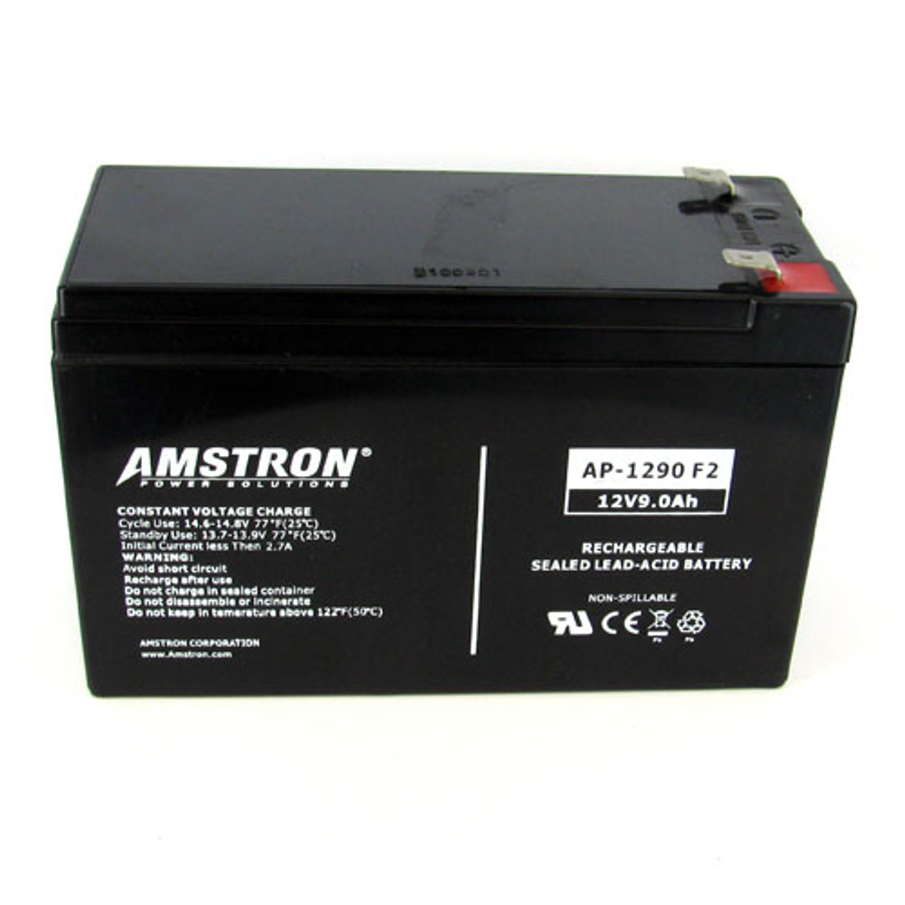 Leoch DJW12-9 Battery - 12 VDC 9 AH – Battery Backup Power, Inc.