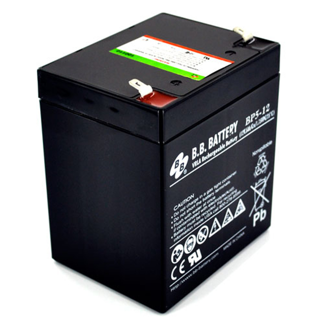 Power-Sonic PS-12120 F2  Rechargeable SLA Battery 12v 12ah - $33.60